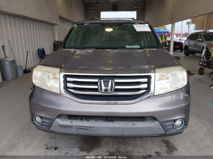 2014 Honda Pilot Ex VIN: 5FNYF3H48EB013310 Lot: 43411367