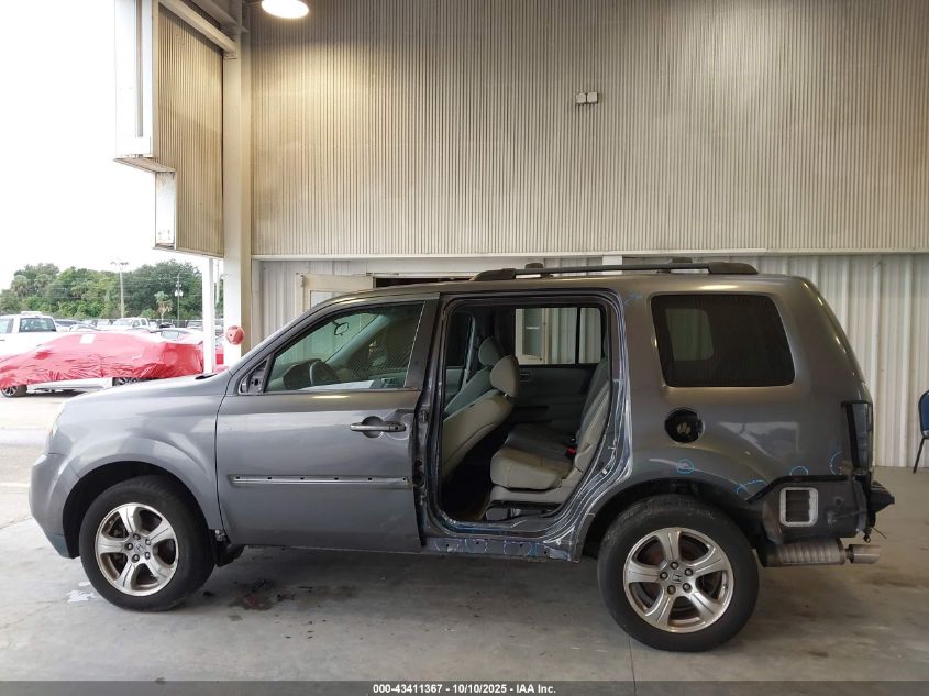 2014 Honda Pilot Ex VIN: 5FNYF3H48EB013310 Lot: 43411367