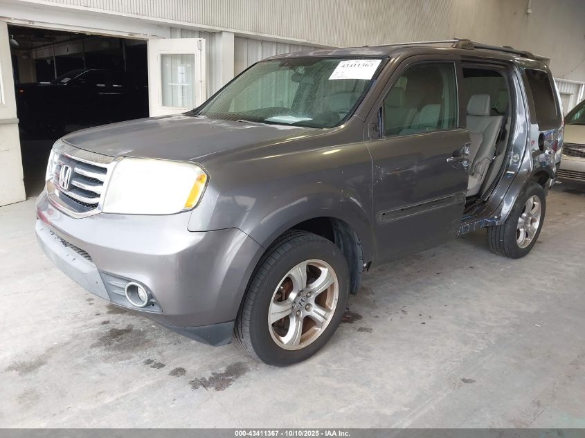 2014 Honda Pilot Ex VIN: 5FNYF3H48EB013310 Lot: 43411367