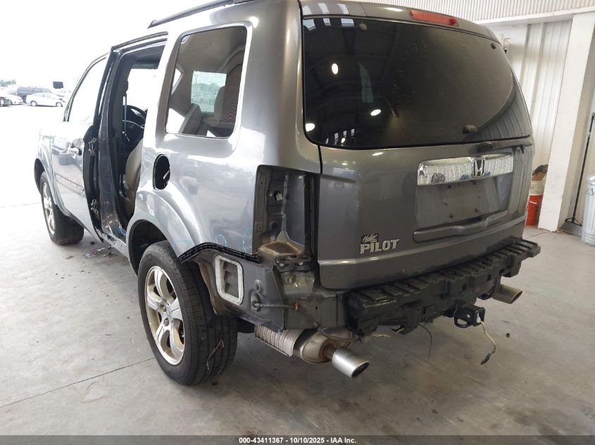 2014 Honda Pilot Ex VIN: 5FNYF3H48EB013310 Lot: 43411367