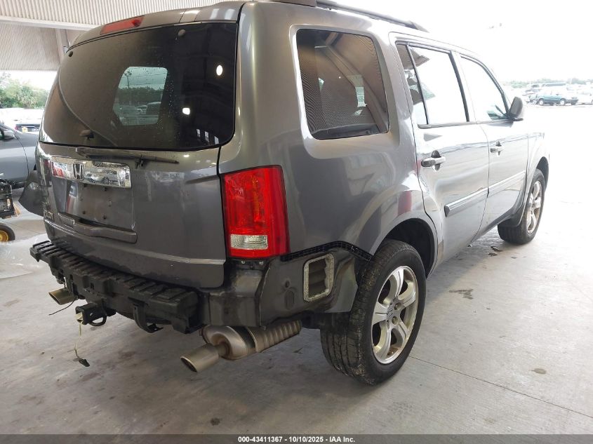 2014 Honda Pilot Ex VIN: 5FNYF3H48EB013310 Lot: 43411367