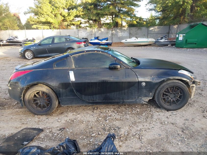 2003 Nissan 350Z Touring VIN: JN1AZ34E63T002794 Lot: 43411371