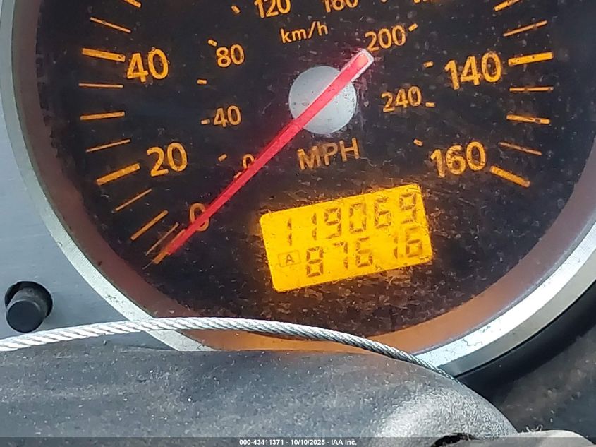 2003 Nissan 350Z Touring VIN: JN1AZ34E63T002794 Lot: 43411371