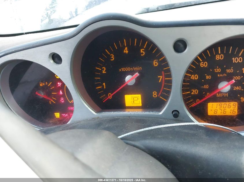 2003 Nissan 350Z Touring VIN: JN1AZ34E63T002794 Lot: 43411371