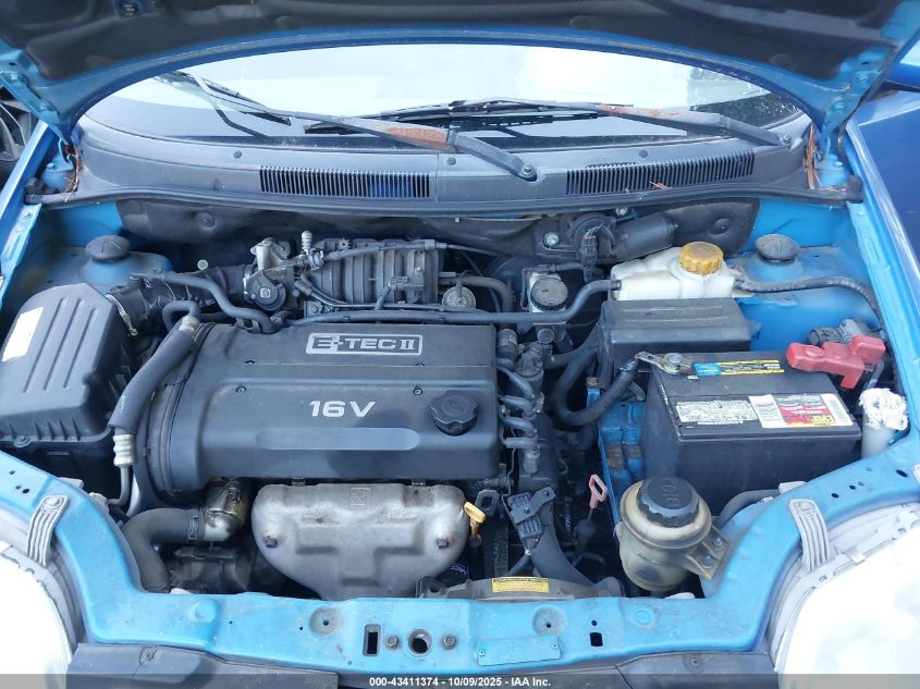 2005 Chevrolet Aveo Ls VIN: KL1TD52625B438571 Lot: 43411374