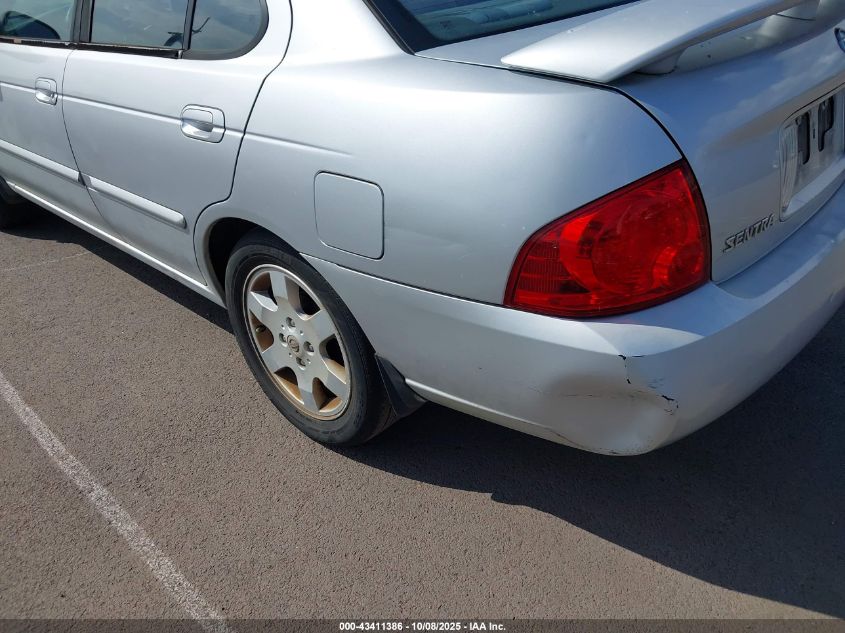 2006 Nissan Sentra 1.8S VIN: 3N1CB51D36L510735 Lot: 43411386