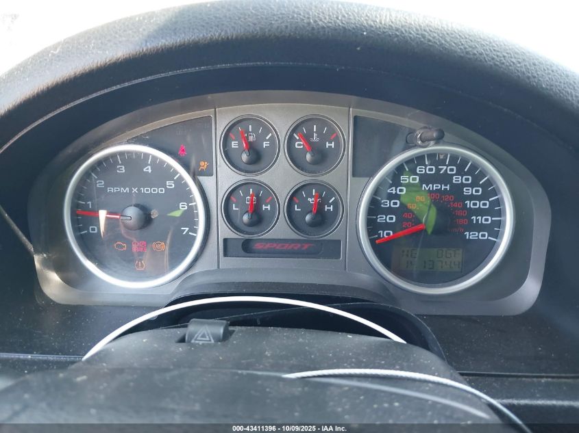 2007 Ford F-150 Lariat/Xlt VIN: 1FTPW12V07KD45202 Lot: 43411396