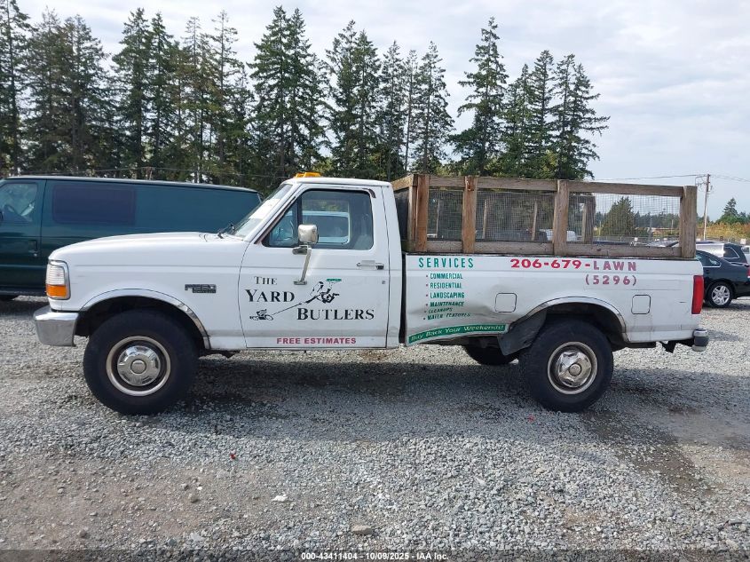 1997 Ford F-250 Xl VIN: 1FTHF25H1VEB55002 Lot: 43411404