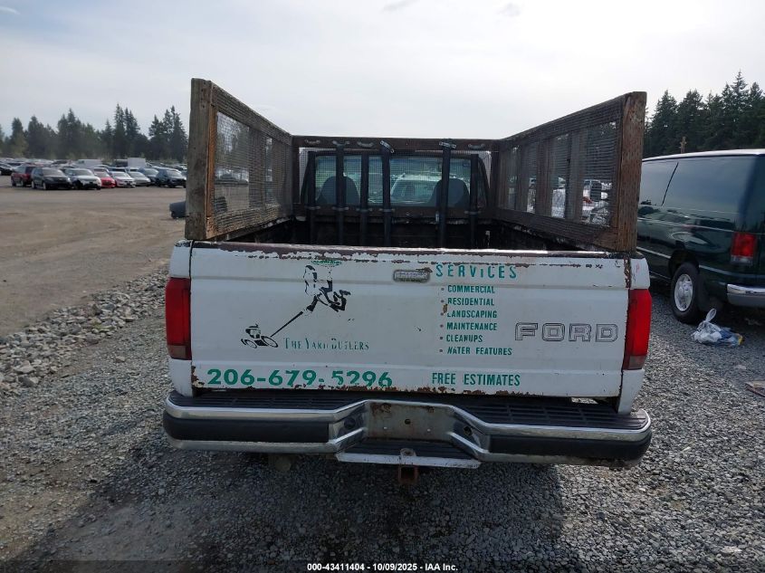 1997 Ford F-250 Xl VIN: 1FTHF25H1VEB55002 Lot: 43411404