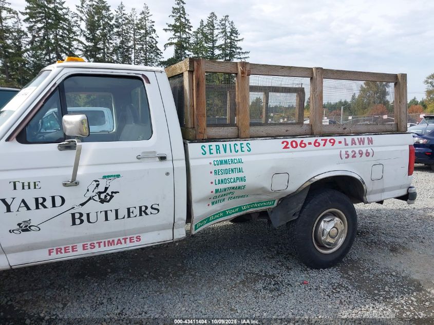 1997 Ford F-250 Xl VIN: 1FTHF25H1VEB55002 Lot: 43411404