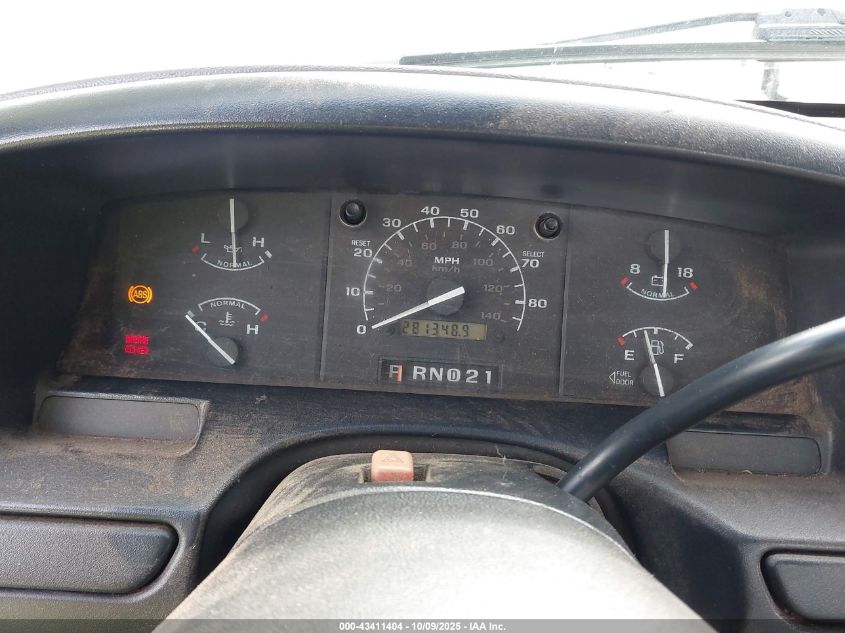 1997 Ford F-250 Xl VIN: 1FTHF25H1VEB55002 Lot: 43411404