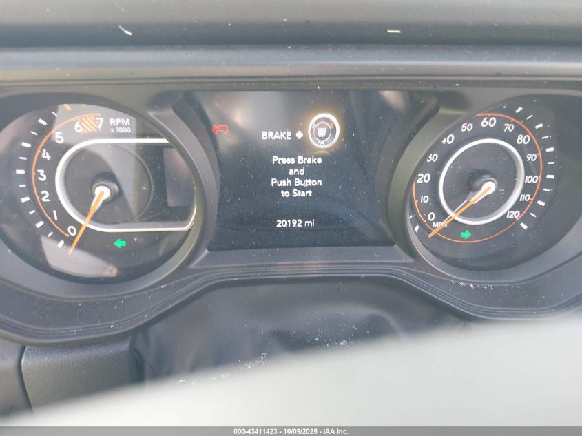 2025 Jeep Wrangler 4-Door Sahara 4X4 VIN: 1C4PJXEN8SW528345 Lot: 43411423