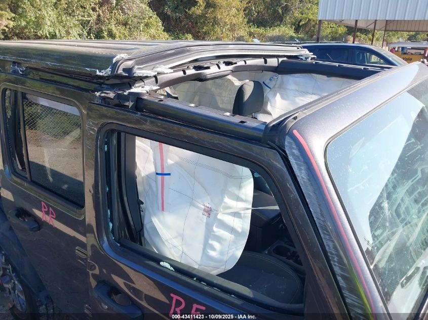 2025 Jeep Wrangler 4-Door Sahara 4X4 VIN: 1C4PJXEN8SW528345 Lot: 43411423