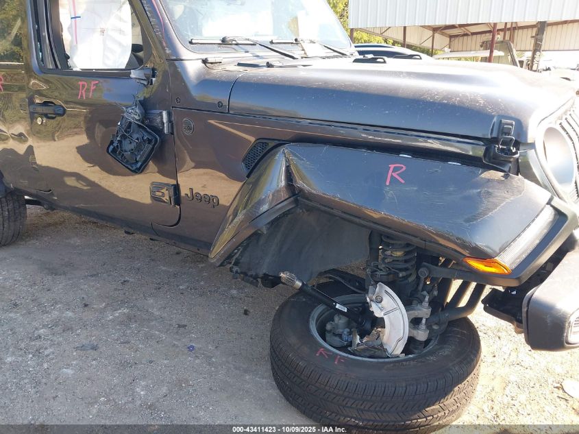 2025 Jeep Wrangler 4-Door Sahara 4X4 VIN: 1C4PJXEN8SW528345 Lot: 43411423