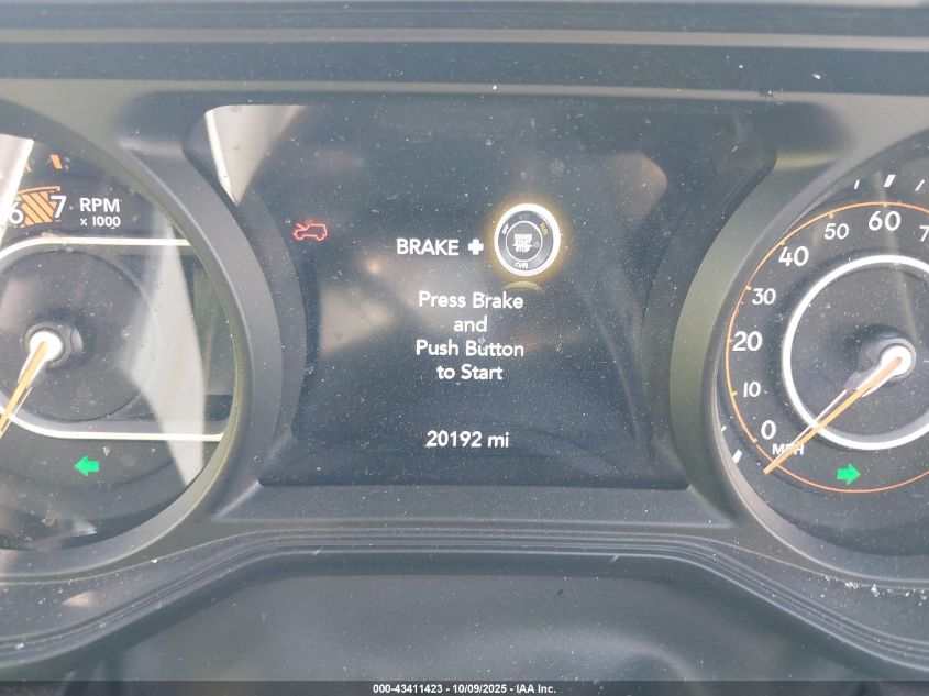 2025 Jeep Wrangler 4-Door Sahara 4X4 VIN: 1C4PJXEN8SW528345 Lot: 43411423