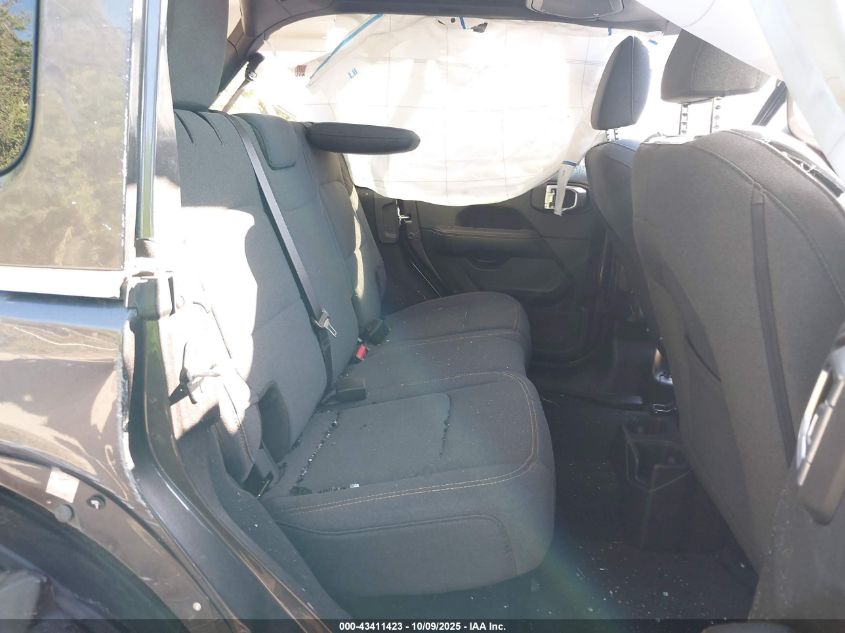 2025 Jeep Wrangler 4-Door Sahara 4X4 VIN: 1C4PJXEN8SW528345 Lot: 43411423