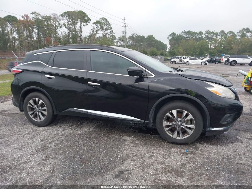 2017 Nissan Murano Sv VIN: 5N1AZ2MG1HN178328 Lot: 43411426