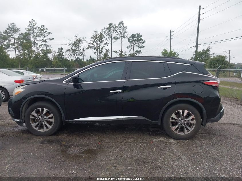 2017 Nissan Murano Sv VIN: 5N1AZ2MG1HN178328 Lot: 43411426