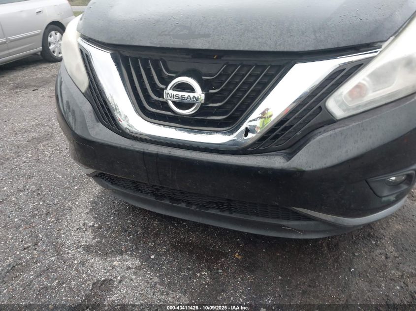 2017 Nissan Murano Sv VIN: 5N1AZ2MG1HN178328 Lot: 43411426