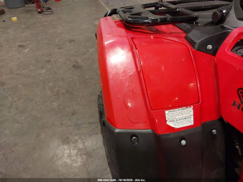 2018 Honda Trx500 Fa VIN: 1HFTE46E5J4300092 Lot: 43411446