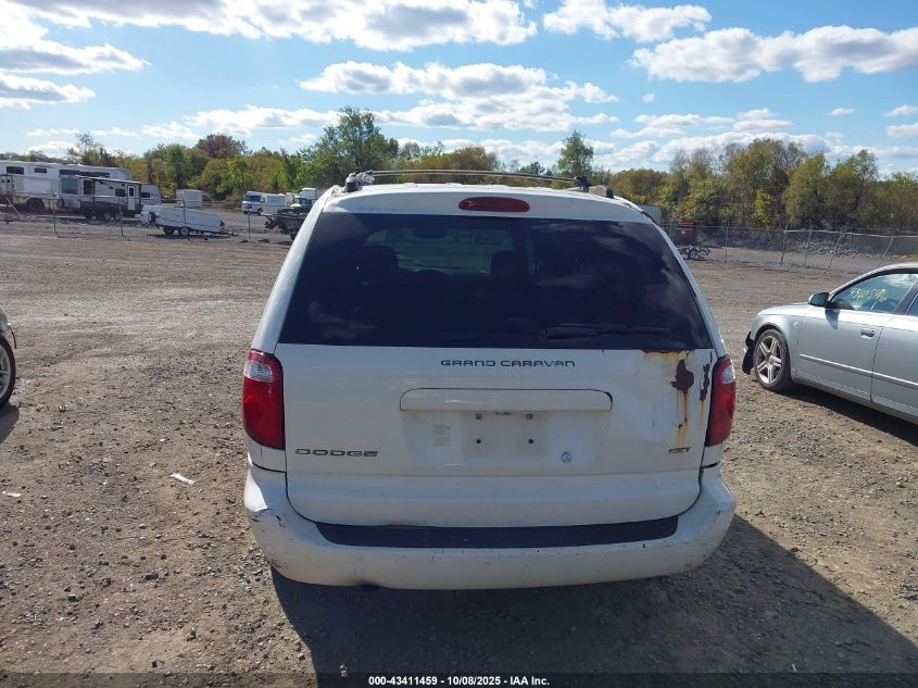 2005 Dodge Grand Caravan Sxt VIN: 2D8GP44L35R290383 Lot: 43411459