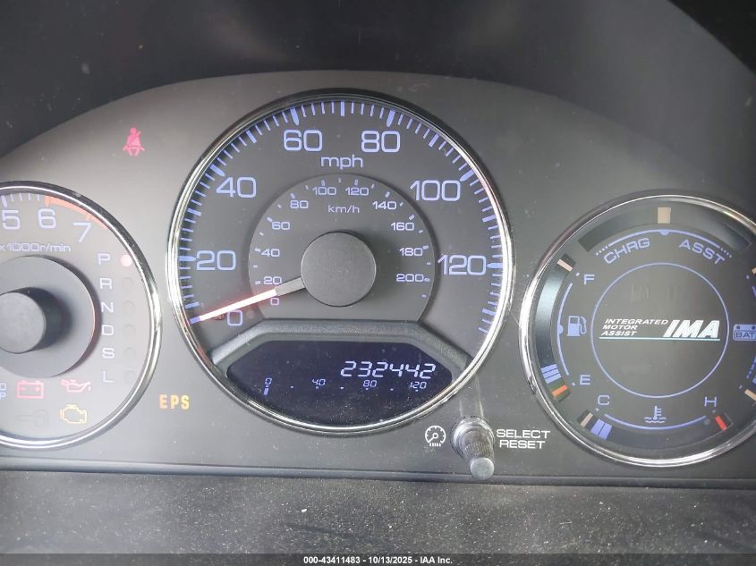 2005 Honda Civic Hybrid VIN: JHMES96685S013525 Lot: 43411483