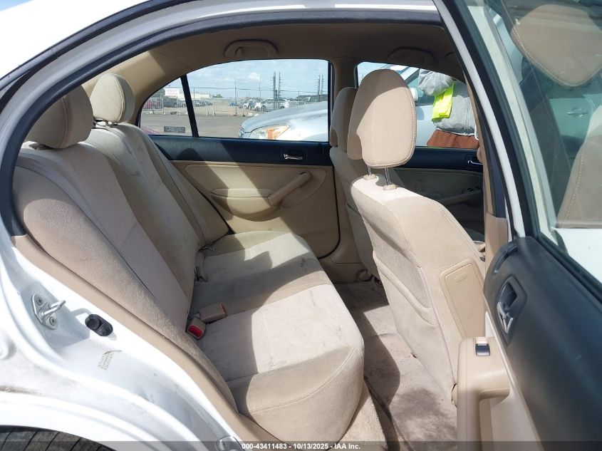 2005 Honda Civic Hybrid VIN: JHMES96685S013525 Lot: 43411483