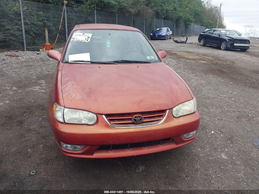 2002 Toyota Corolla S VIN: 2T1BR12E02C583319 Lot: 43411491