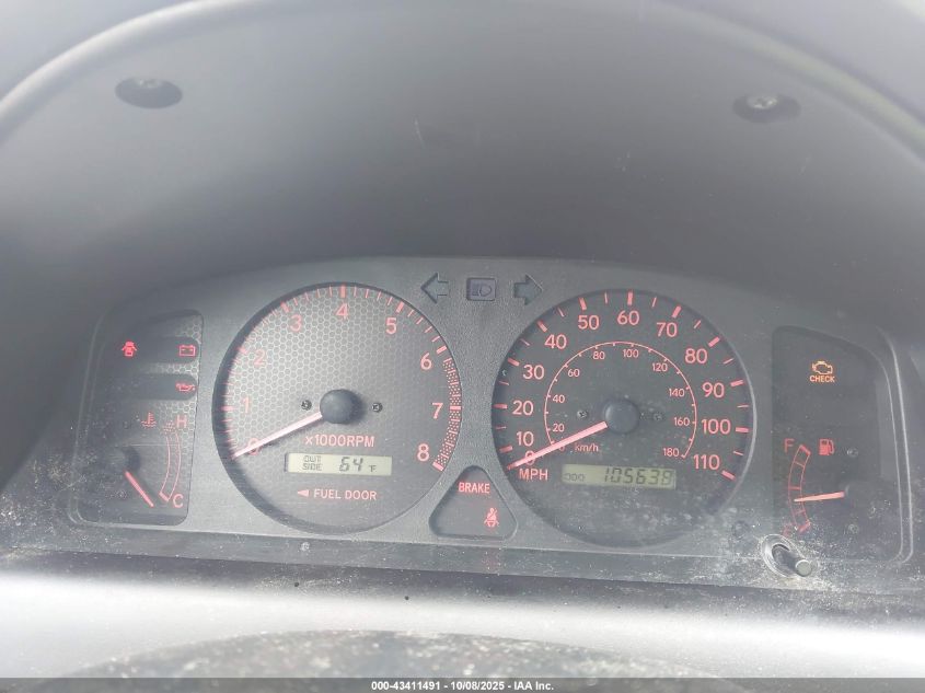 2002 Toyota Corolla S VIN: 2T1BR12E02C583319 Lot: 43411491