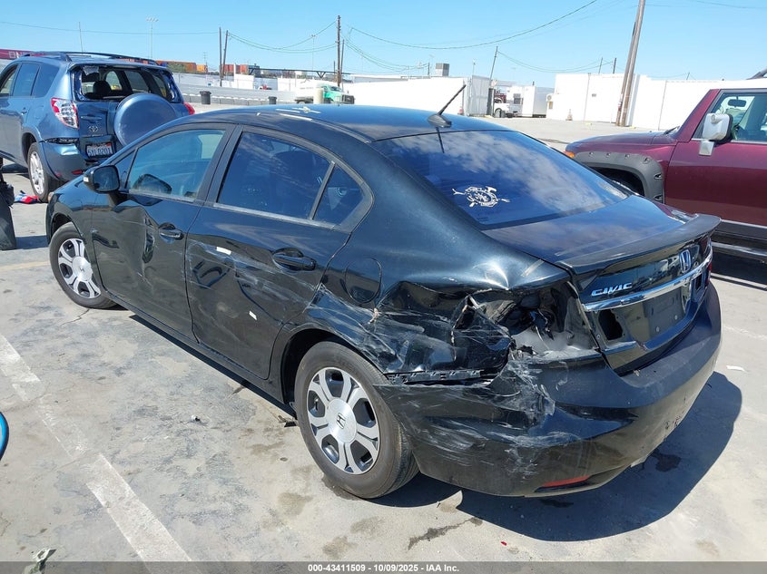 2013 HONDA CIVIC HYBRID 19XFB4F25DE202673