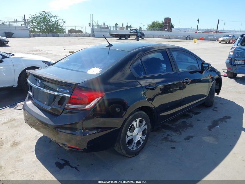 2013 HONDA CIVIC HYBRID 19XFB4F25DE202673