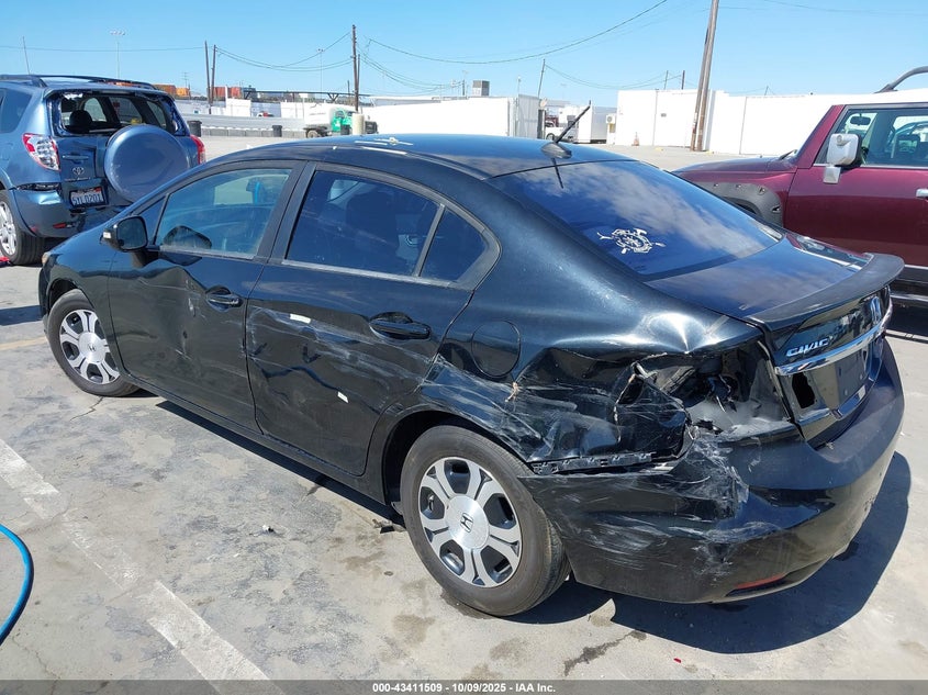 2013 HONDA CIVIC HYBRID 19XFB4F25DE202673
