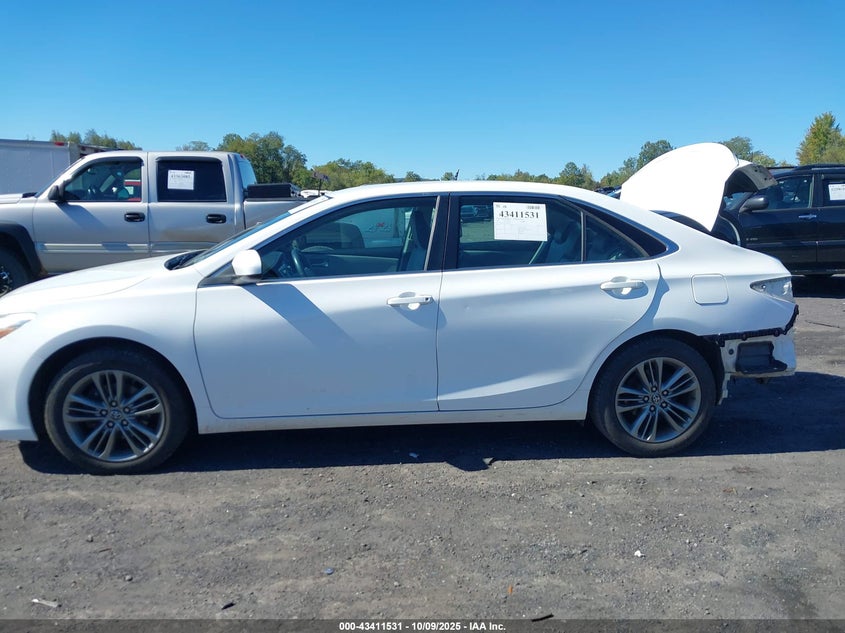 2017 Toyota Camry Se VIN: 4T1BF1FK1HU626100 Lot: 43411531