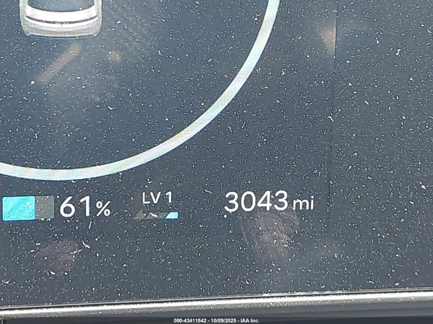 2025 Hyundai Ioniq 5 Limited VIN: 7YAKRDDC1SY024346 Lot: 43411542