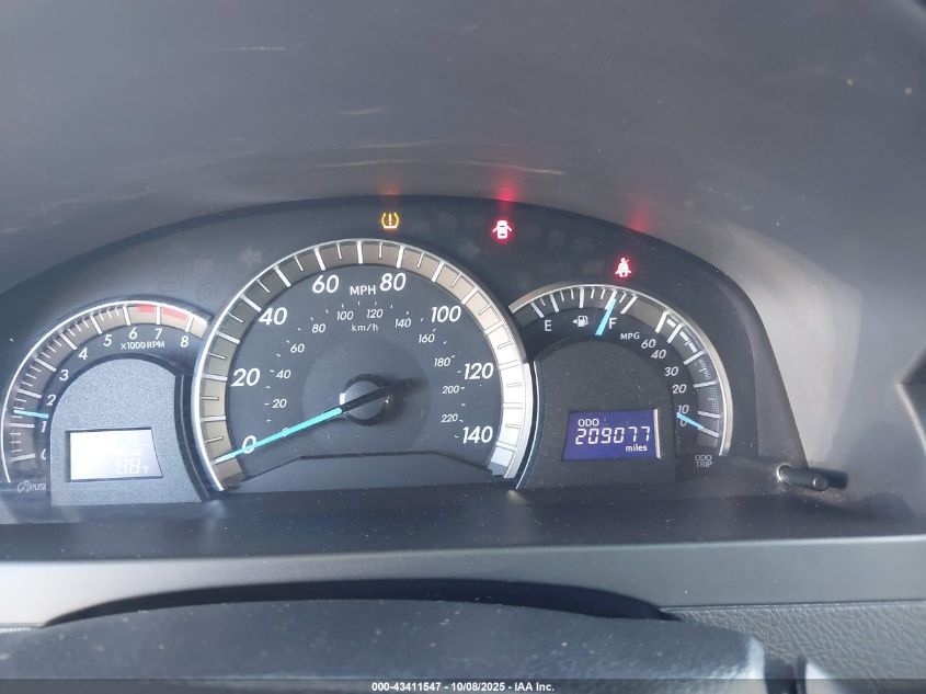 2012 Toyota Camry Se VIN: 4T1BF1FK2CU055211 Lot: 43411547