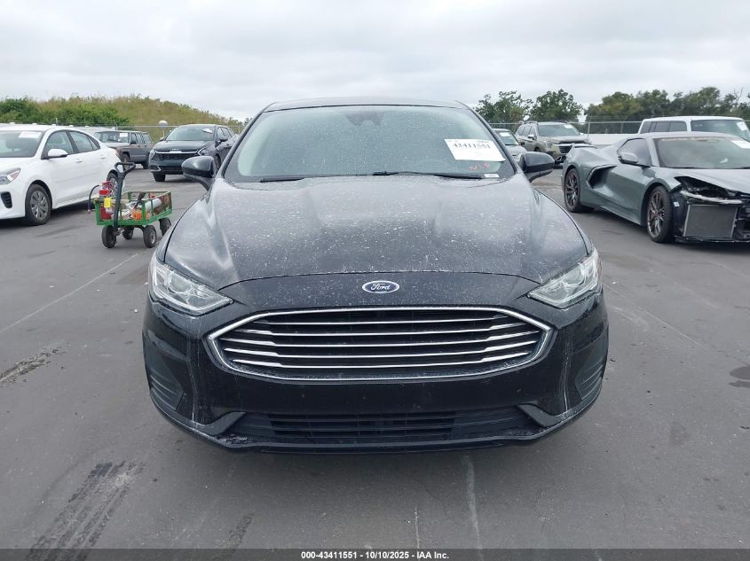 2020 Ford Fusion Se VIN: 3FA6P0HD6LR249202 Lot: 43411551