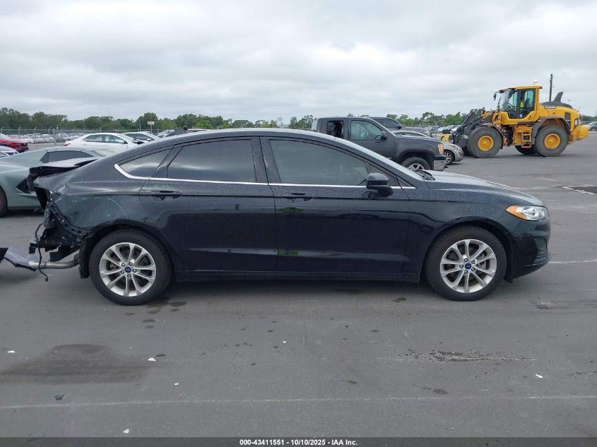 2020 Ford Fusion Se VIN: 3FA6P0HD6LR249202 Lot: 43411551