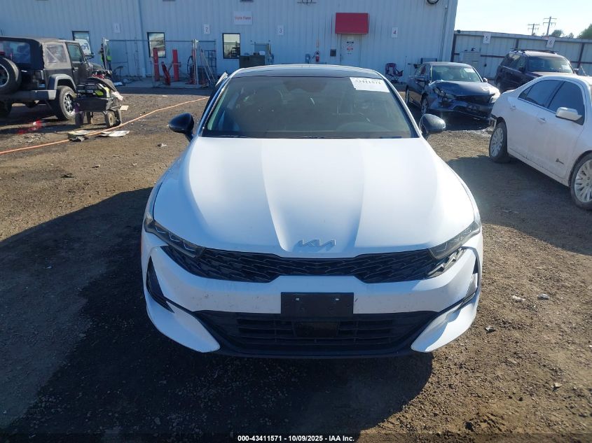 2022 Kia K5 Gt-Line VIN: 5XXG64J27NG125619 Lot: 43411571