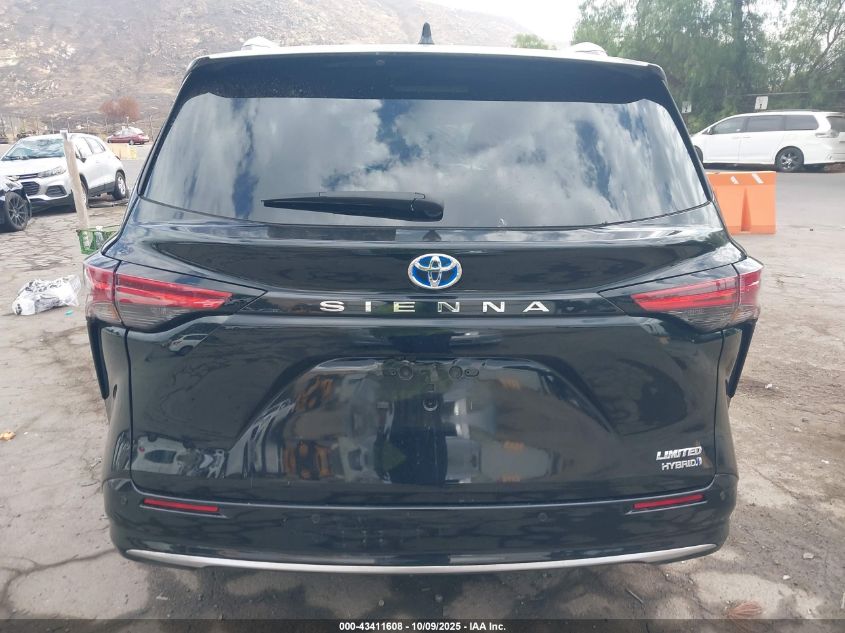 2023 Toyota Sienna Limited VIN: 5TDZRKEC6PS169989 Lot: 43411608