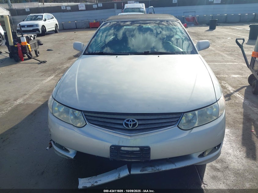 2002 Toyota Camry Solara Sle V6 VIN: 2T1FF28P12C591762 Lot: 43411609