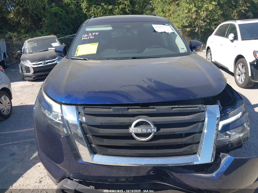 2024 Nissan Pathfinder Sv Fwd VIN: 5N1DR3BA7RC303704 Lot: 43411619