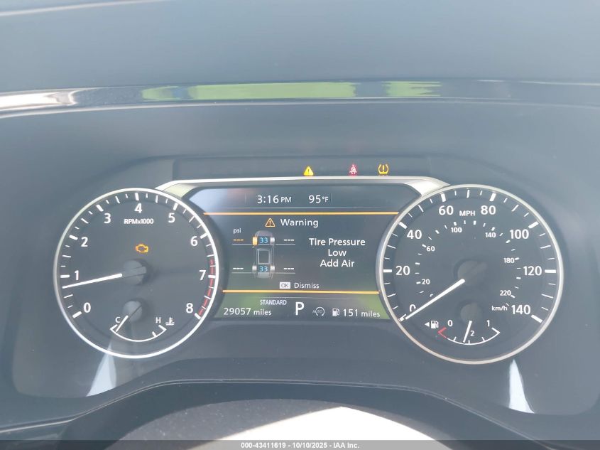 2024 Nissan Pathfinder Sv Fwd VIN: 5N1DR3BA7RC303704 Lot: 43411619