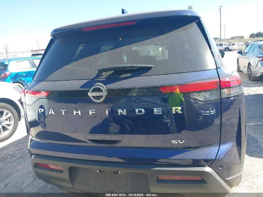 2024 Nissan Pathfinder Sv Fwd VIN: 5N1DR3BA7RC303704 Lot: 43411619