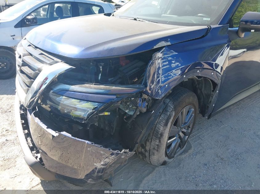 2024 Nissan Pathfinder Sv Fwd VIN: 5N1DR3BA7RC303704 Lot: 43411619