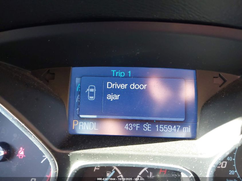 2013 Ford Focus Se VIN: 1FADP3F23DL297296 Lot: 43411644