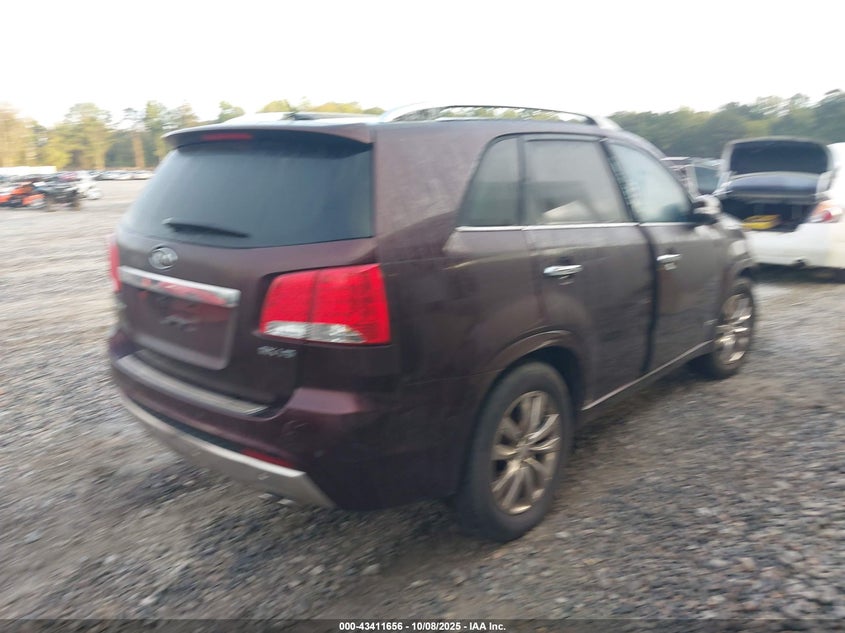 Vin: 5xykwda20cg222843, lot: 43906457, kia sorento sx v6 20124