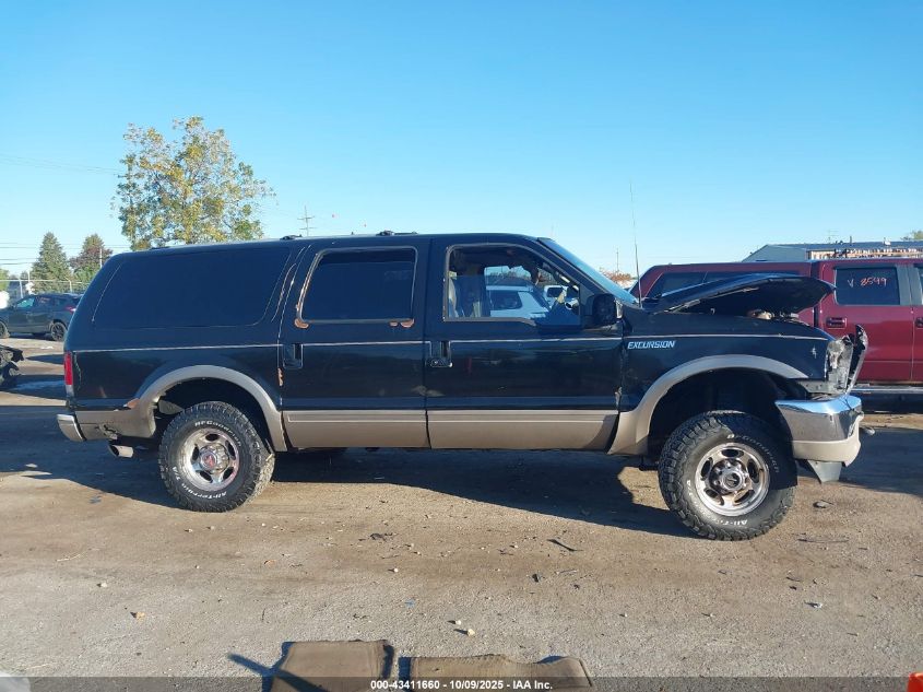 2000 Ford Excursion Limited VIN: 1FMNU43S4YEA63773 Lot: 43411660