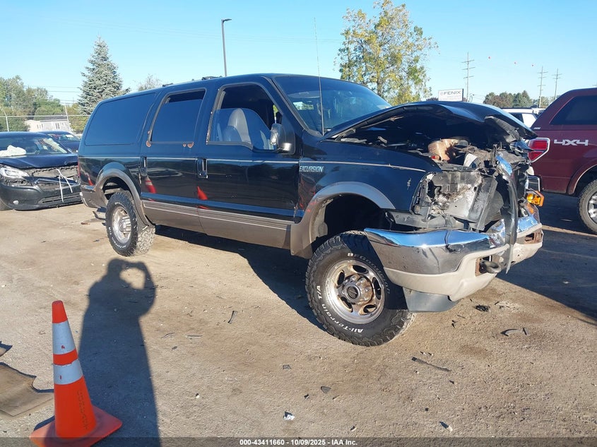 FORD EXCURSION 2000. Lot# 43411660. VIN 1FMNU43S4YEA63773. Photo 1