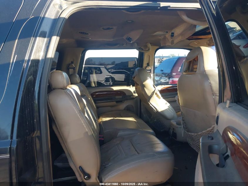 2000 Ford Excursion Limited VIN: 1FMNU43S4YEA63773 Lot: 43411660