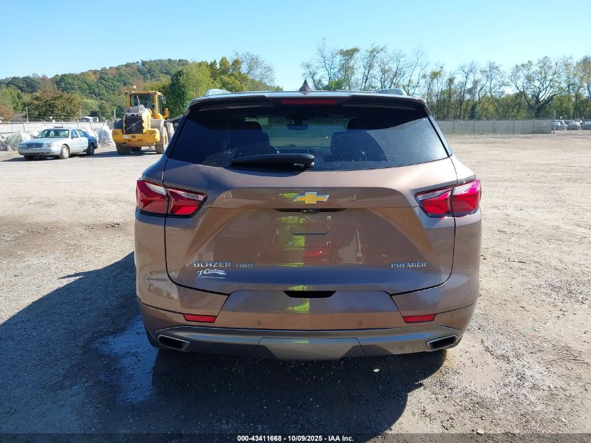 2019 Chevrolet Blazer Premier VIN: 3GNKBKRS7KS670795 Lot: 43411668